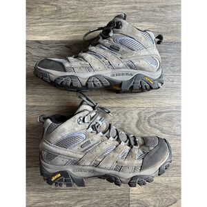 Merrell Moab 2 Womens Boots Granite Gray Hiking Outdoor J06054W Size 8.5